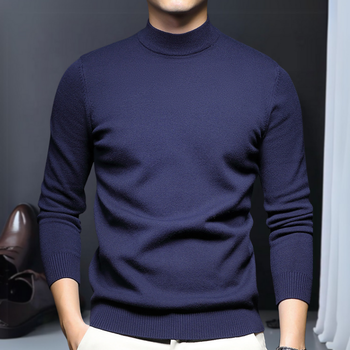 Derik | Chic Mock Neck Sweater