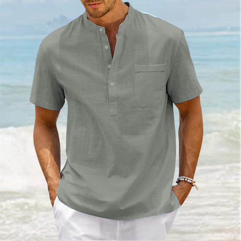 Jude | Smart Casual Stand-Up Shirt