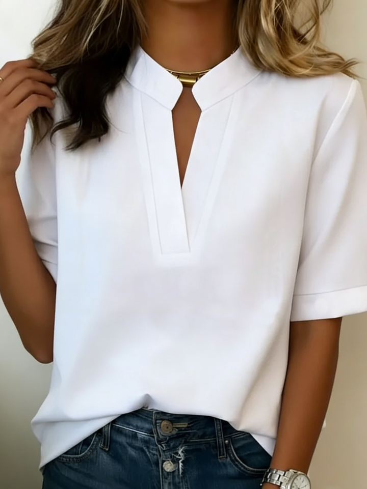 Sophia | Relaxed Short Sleeve Shirt