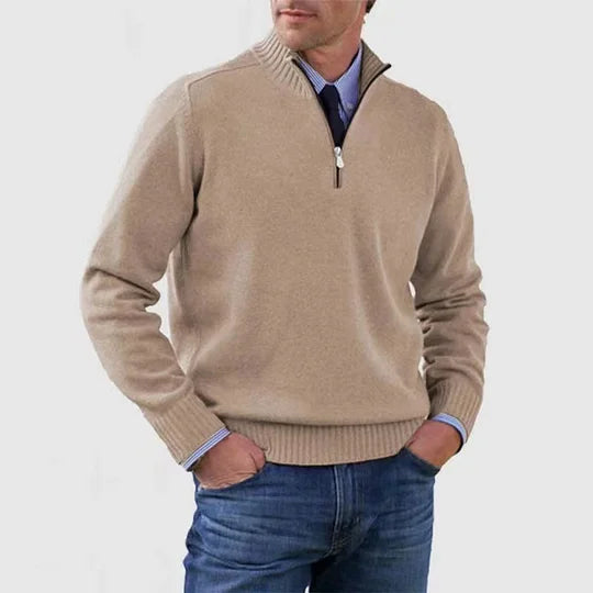 Phalen | Classic Half Zip Sweater