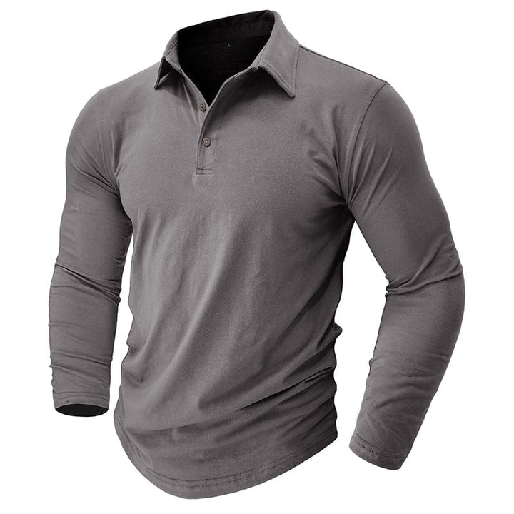 Drayce | Muscle Fit Longsleeve Polo