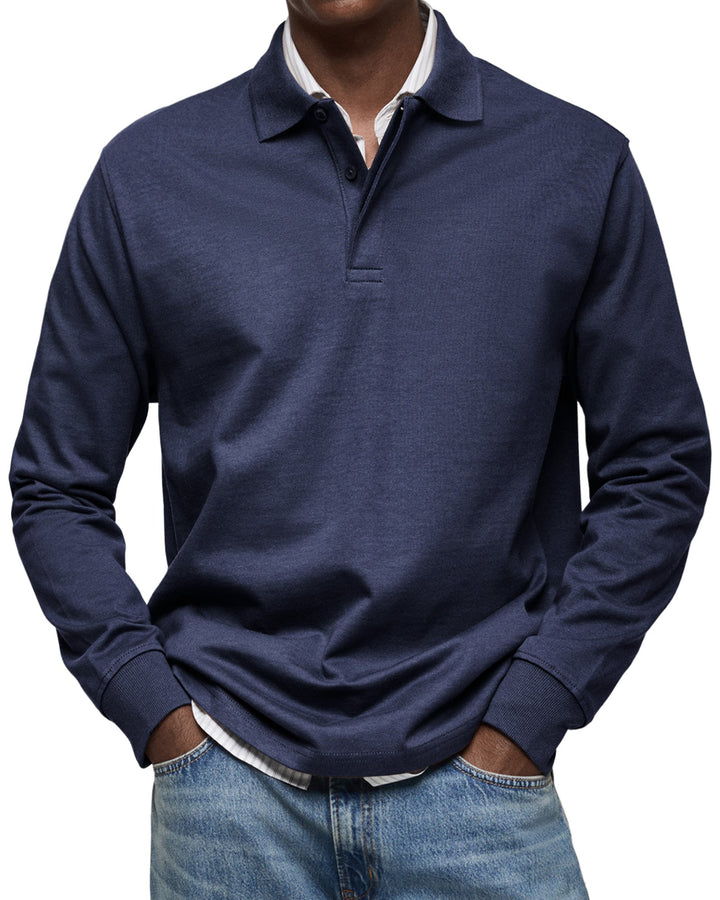 Henry – Classic Long Sleeve Polo