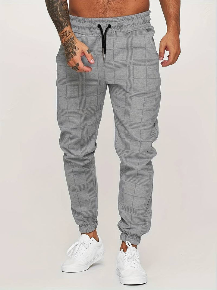 Renzo | Stylish Check Pants