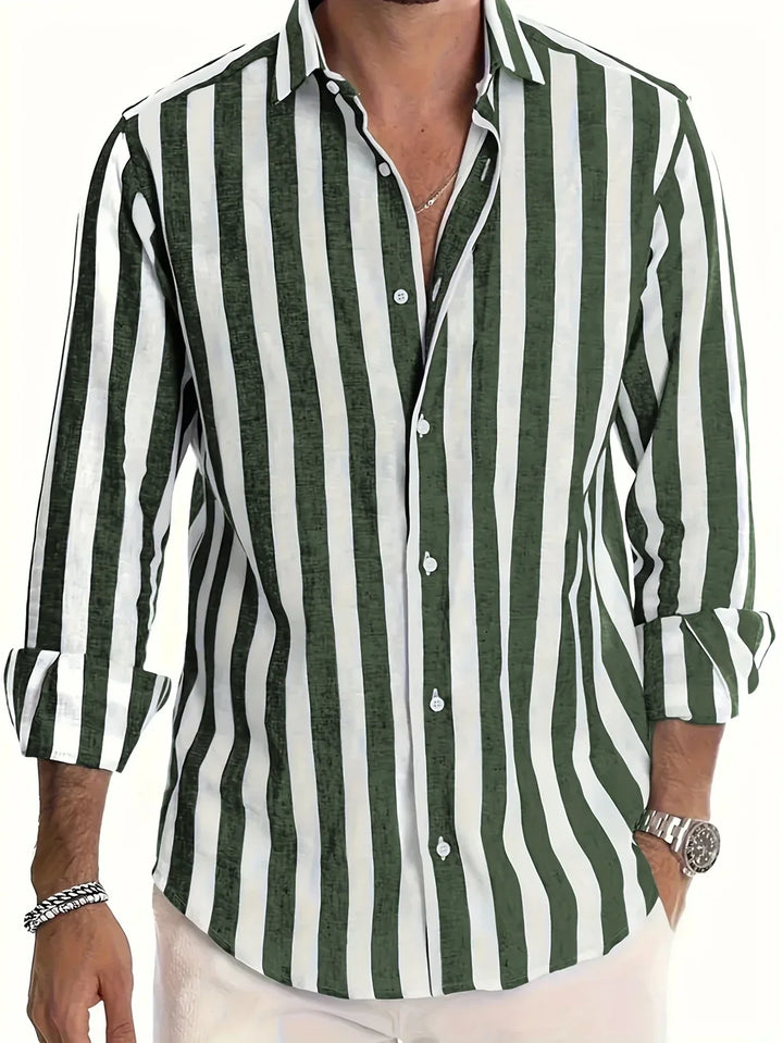 Glenn | Classic Striped Summer Shirt