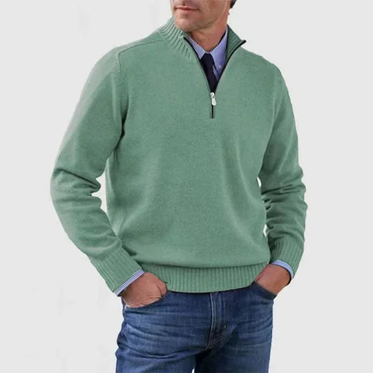 Phalen | Classic Half Zip Sweater