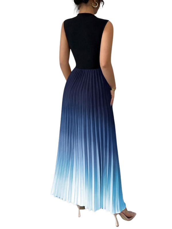 YZA™ | Elegant Ombre Sleeveless Evening Dress