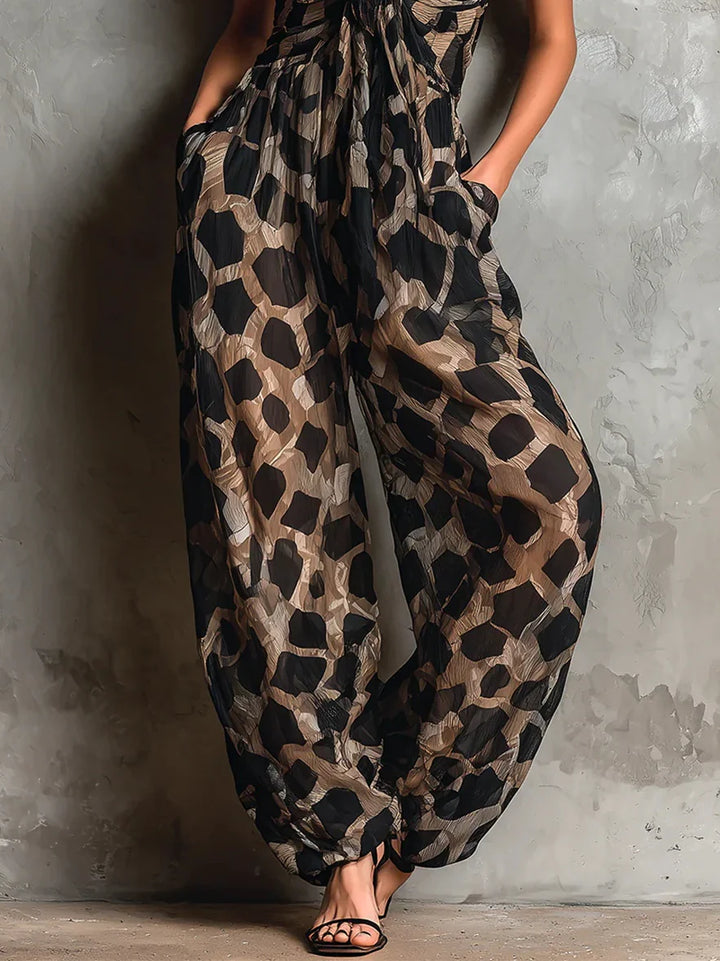 Leonor | Animal print jumpsuit