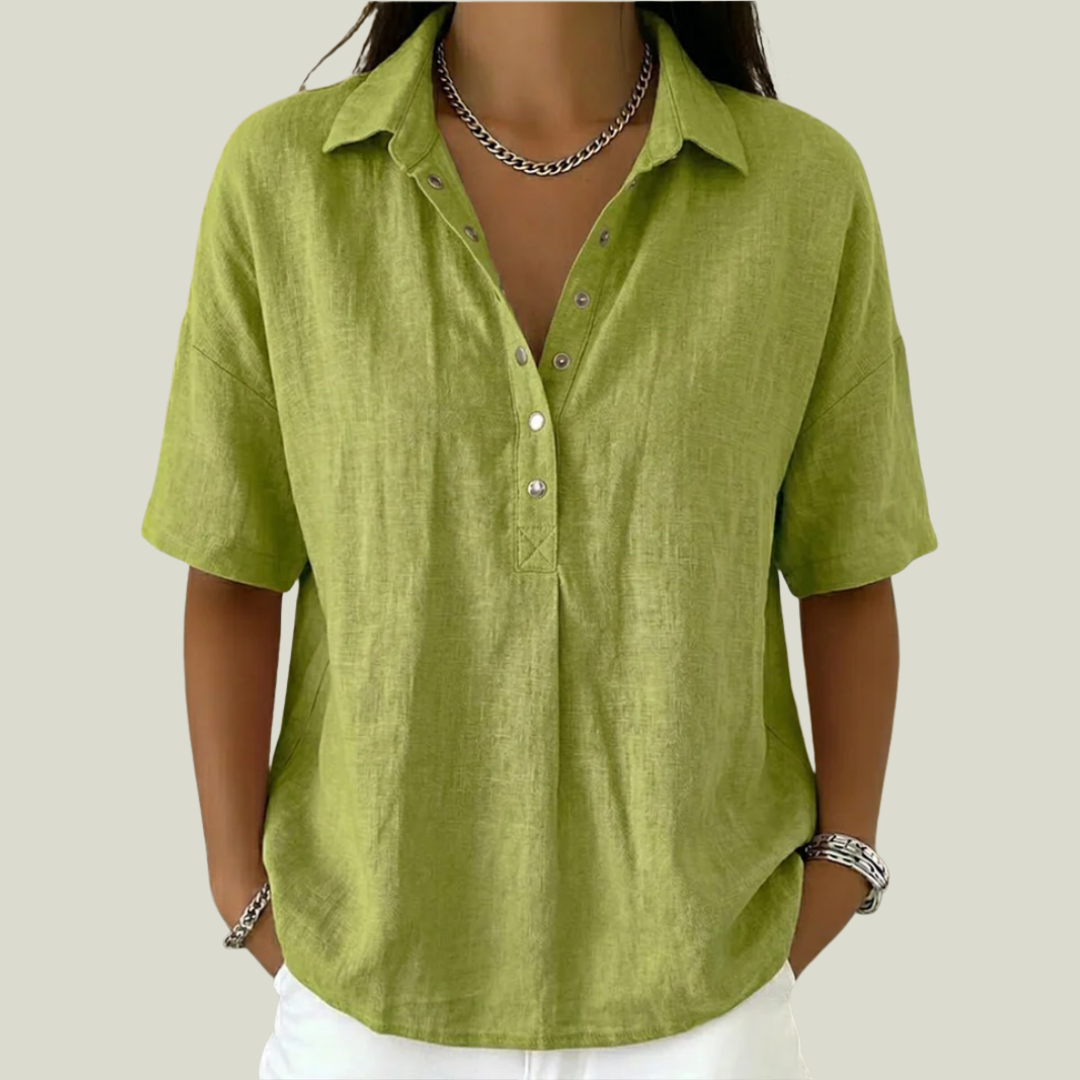 Willow | Blouse with Collar and Buttons