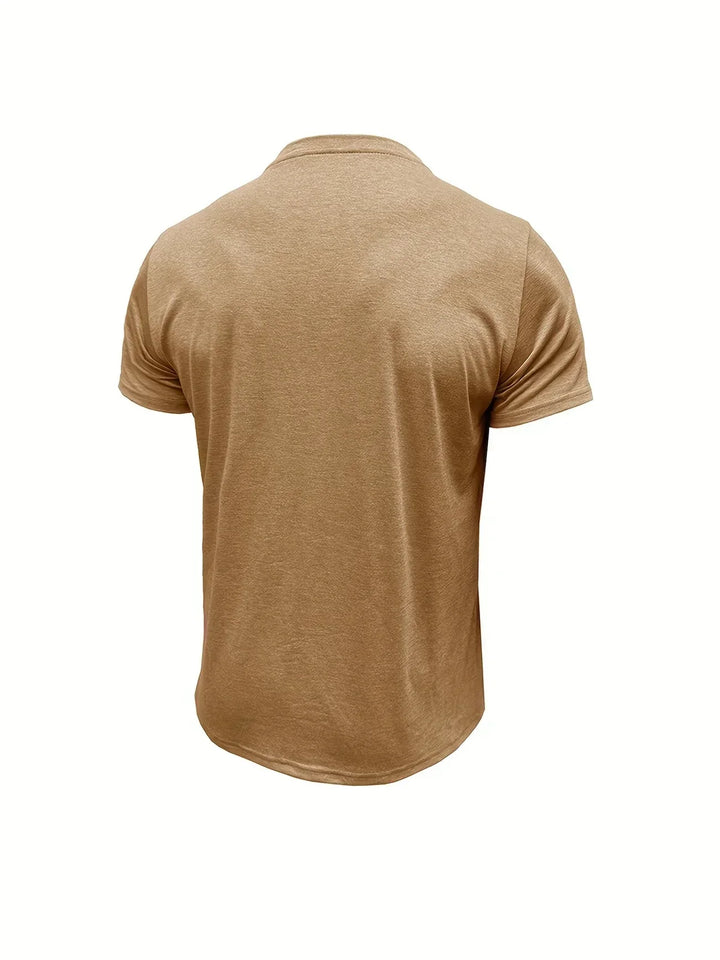 Slade | Classic Round Neck Pocket Shirt