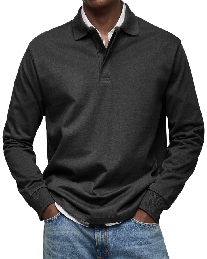 Henry – Classic Long Sleeve Polo