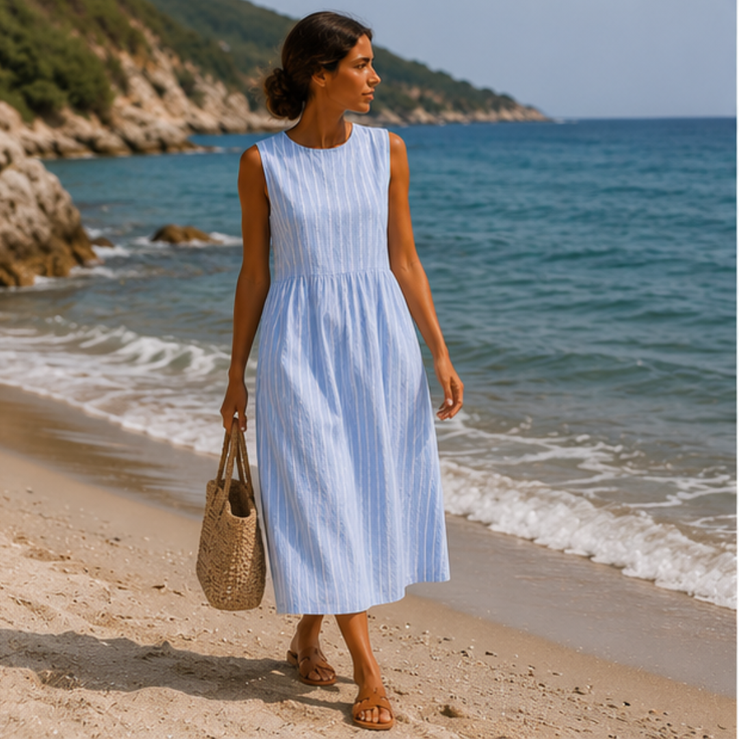 Anaïs | Striped Beach Dress
