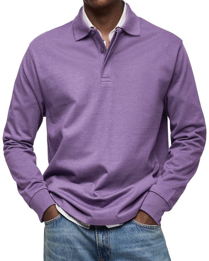 Henry – Classic Long Sleeve Polo