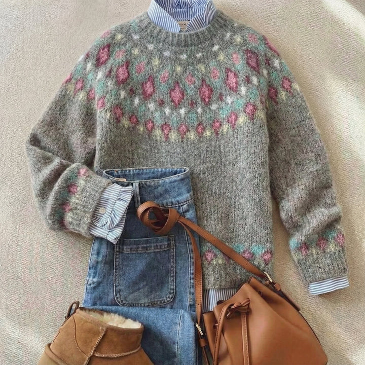 Lorraine | Heritage Nordic Knit Sweater