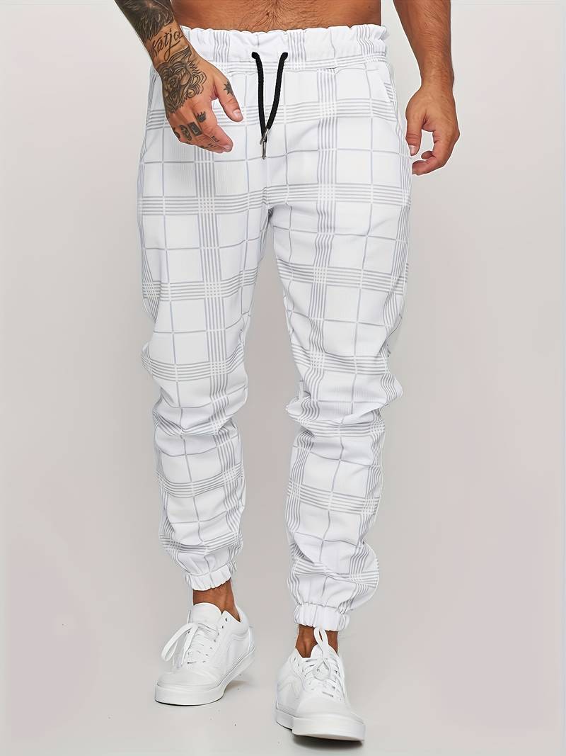 Renzo | Stylish Check Pants