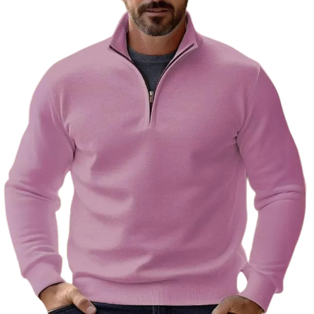 Davis | Cozy Zip-Up Sweater