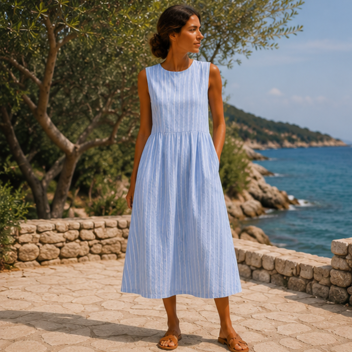 Anaïs | Striped Beach Dress