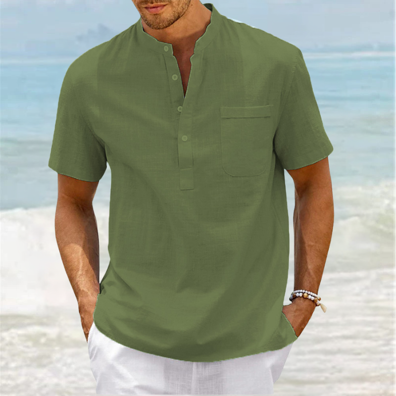 Jude | Smart Casual Stand-Up Shirt