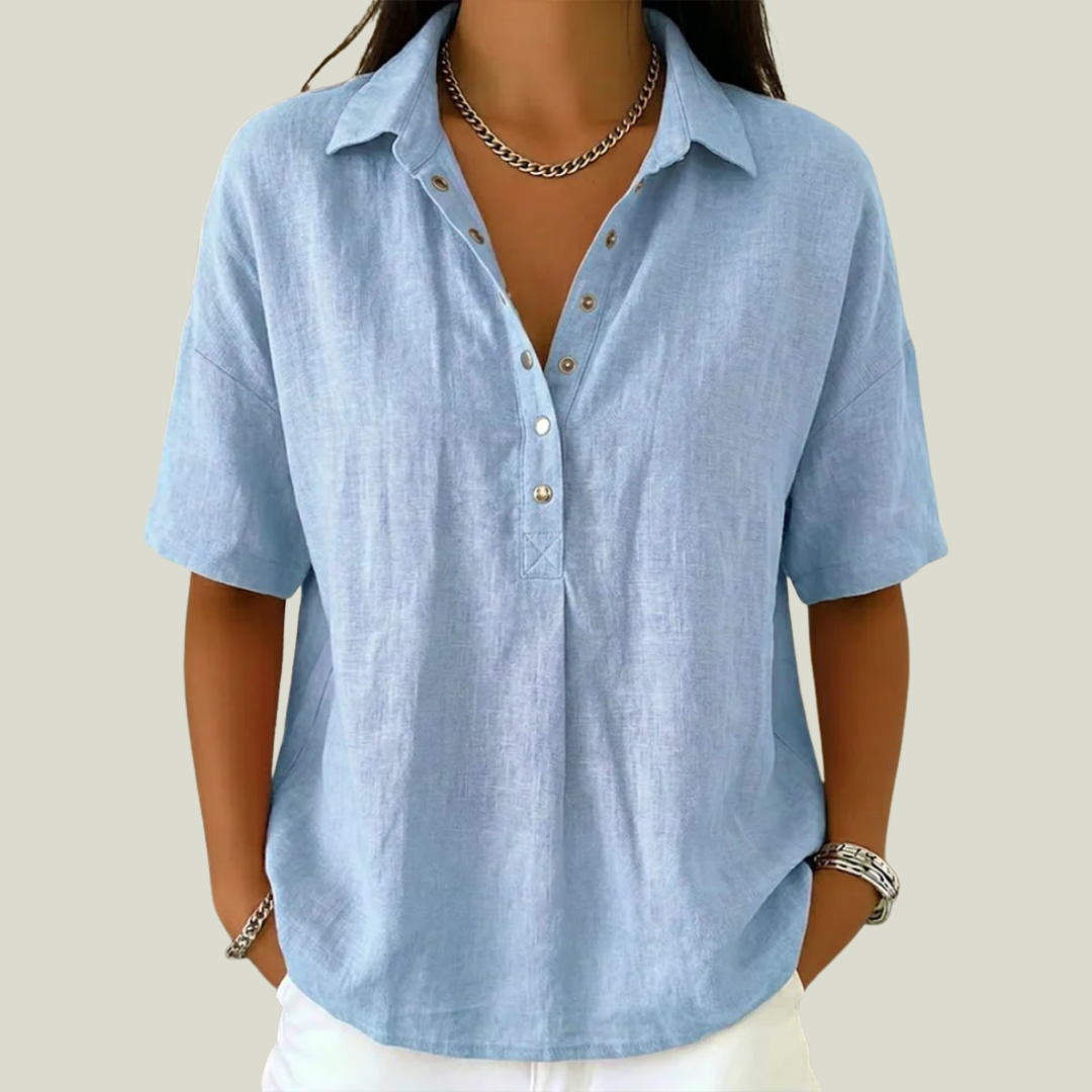 Willow | Blouse with Collar and Buttons