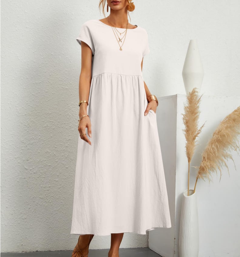 Sylvia | Solid Color Loose Dress
