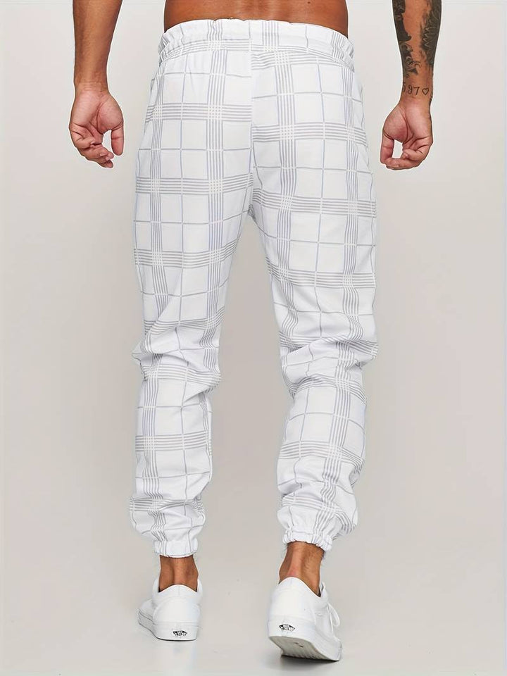 Renzo | Stylish Check Pants