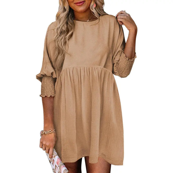 KYLIE™ – Casual Flowy Tunic Mini Dress