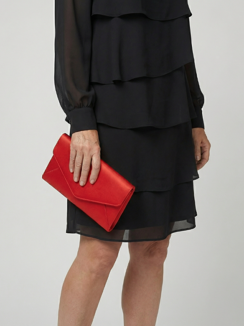 Kirax | Long Sleeve Tiered Dress