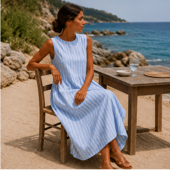 Anaïs | Striped Beach Dress