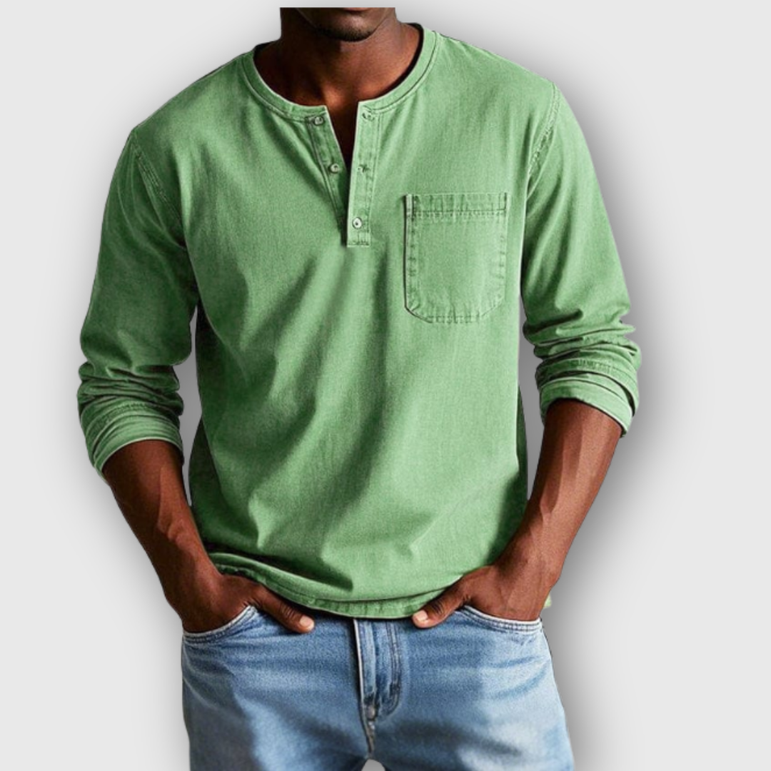 Max - Vintage Henley Shirt