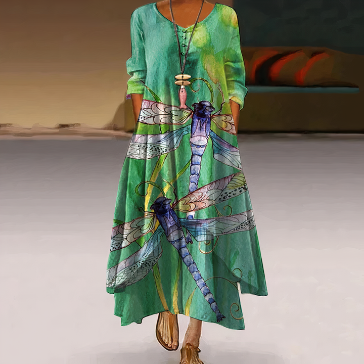 Félicie | Elegant Dress with Refined Details and a Flattering Fit