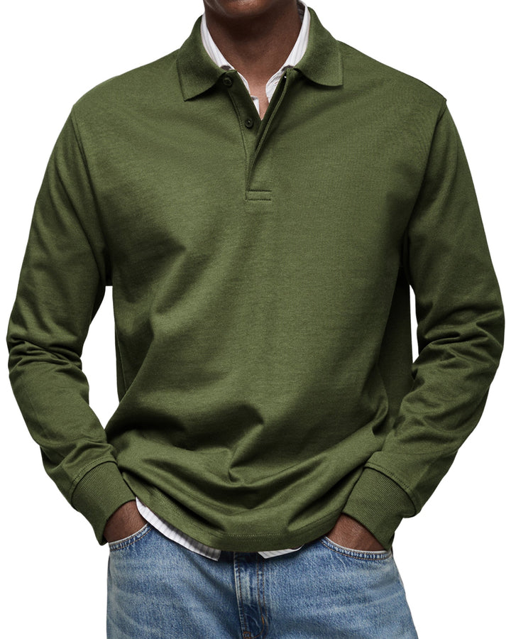 Henry – Classic Long Sleeve Polo
