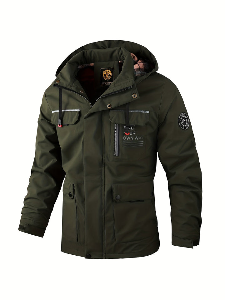 Edward | Victor Men's Waterproof Outdoor Jacket for Fall