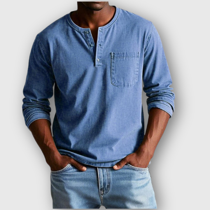 Max - Vintage Henley Shirt