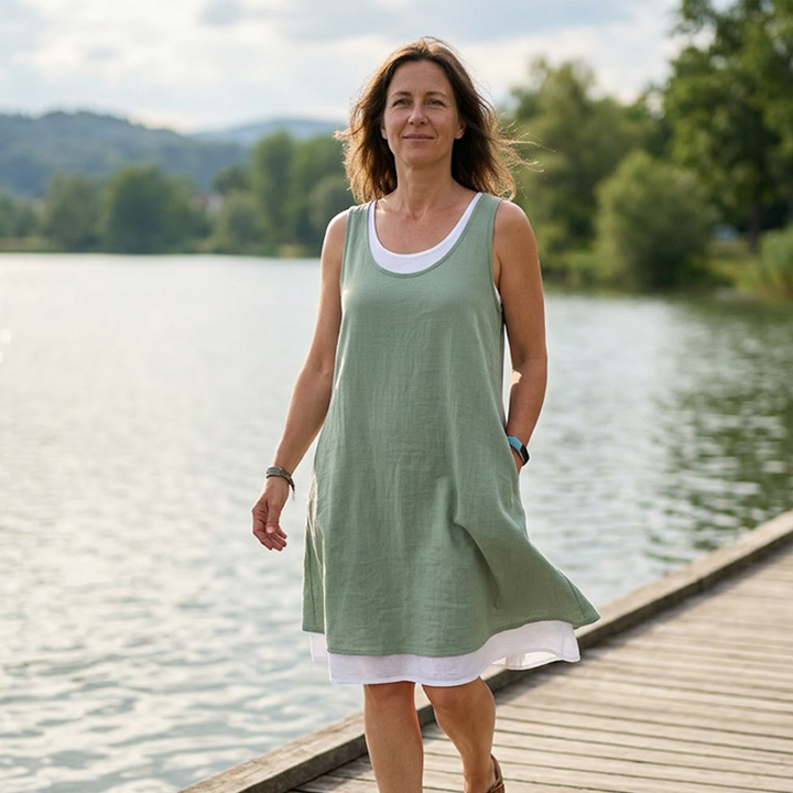 Abigail | Layered Tank Dress