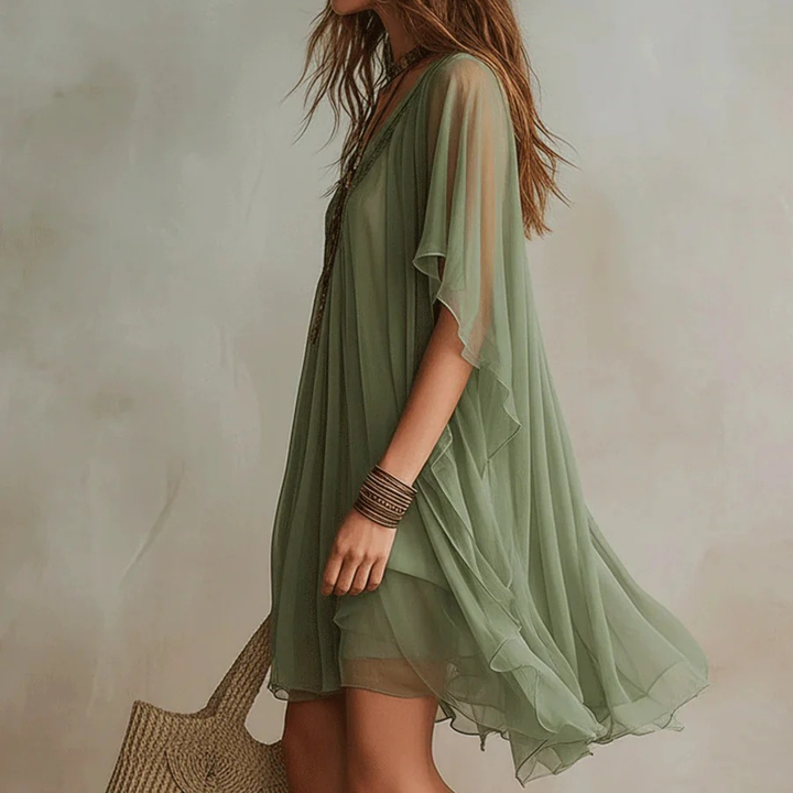 Isla | Chiffon Beach Dress