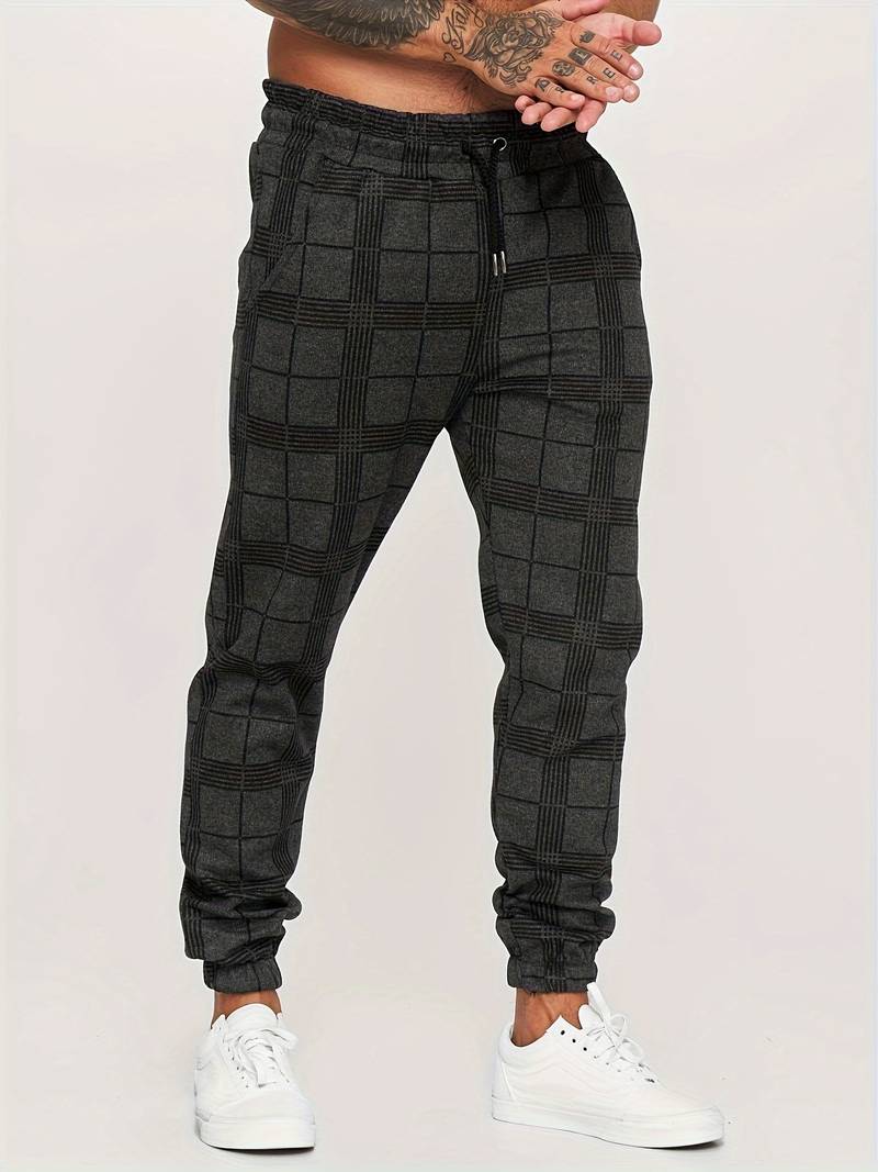 Renzo | Stylish Check Pants