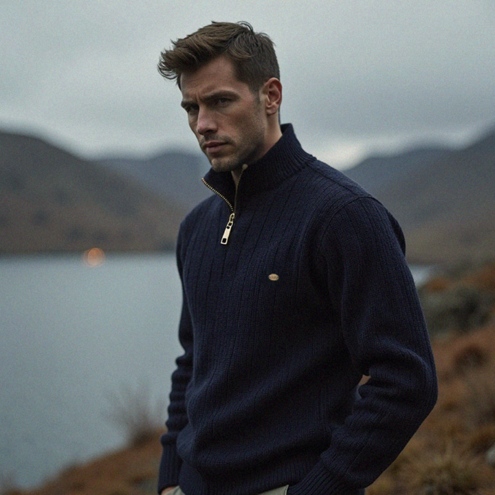 Viggo | Premium Half Zip Sweater