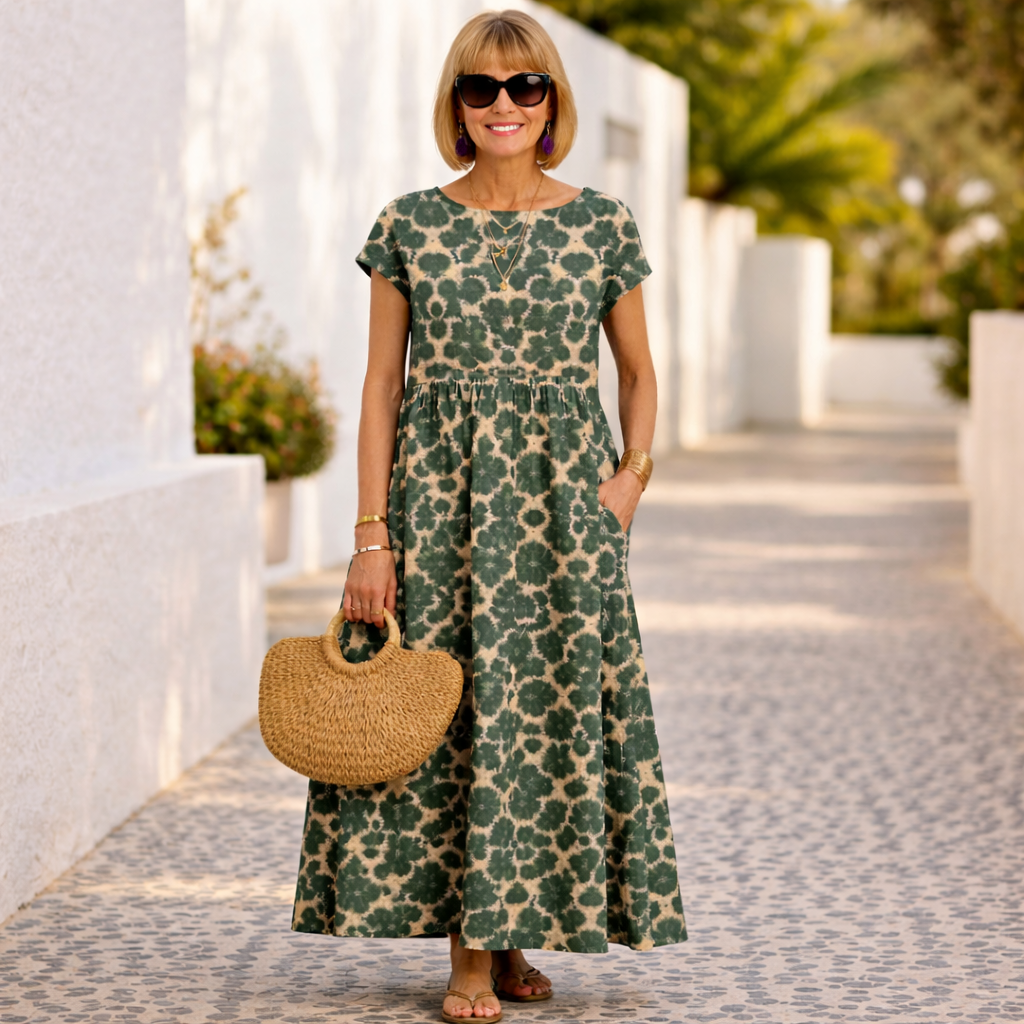 Valencia | Elegant Comfort Midi Dress