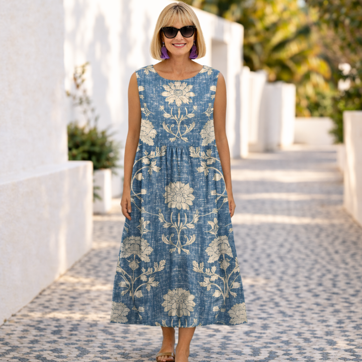 Kate | Elegant Comfort Midi Dress