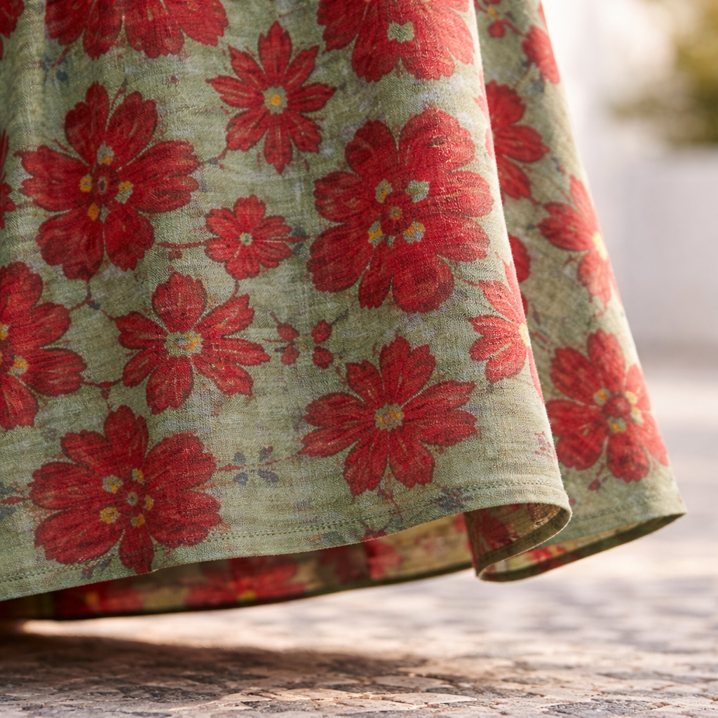 Valencia | Elegant Comfort Midi Dress
