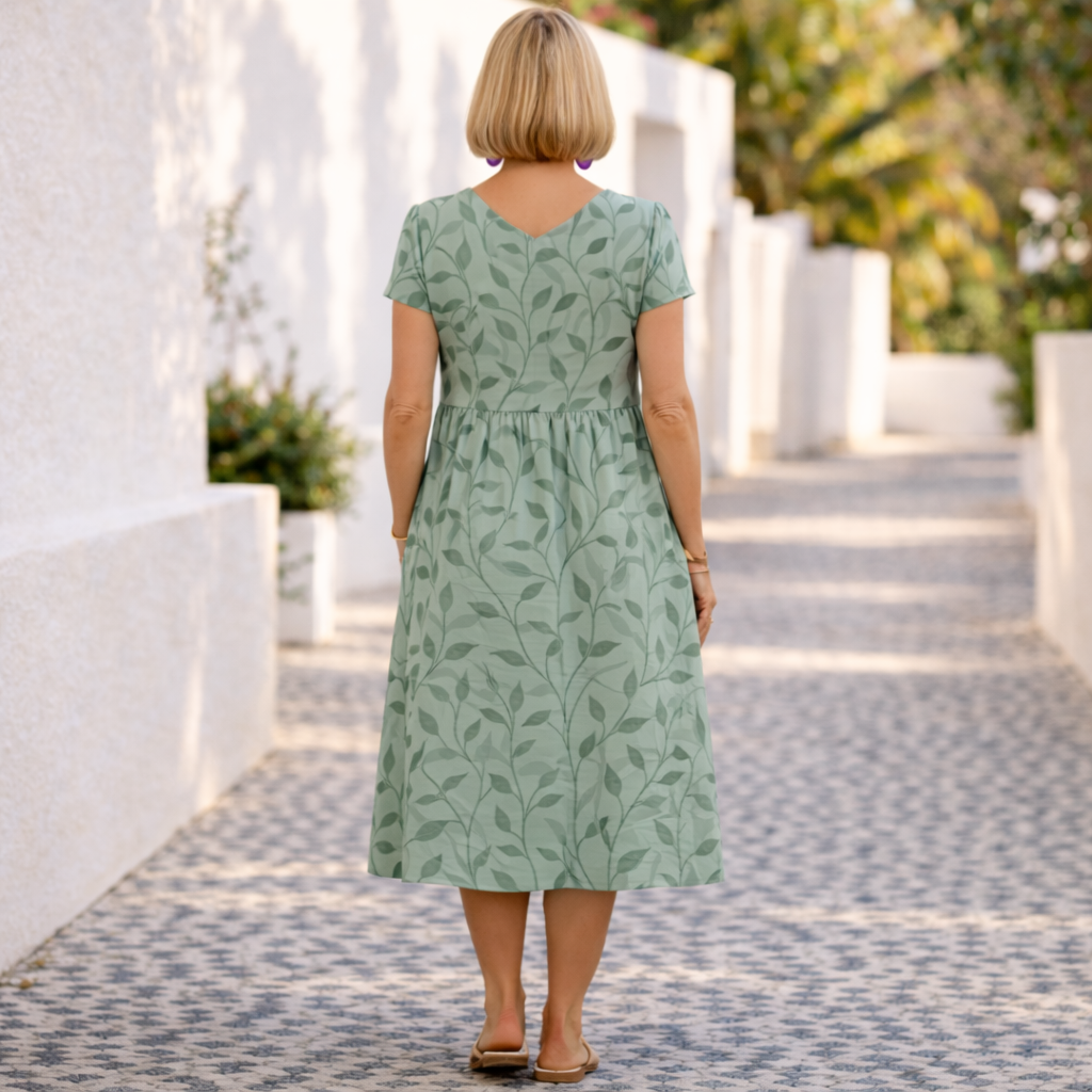 Calisse | Elegant Comfort Midi Dress