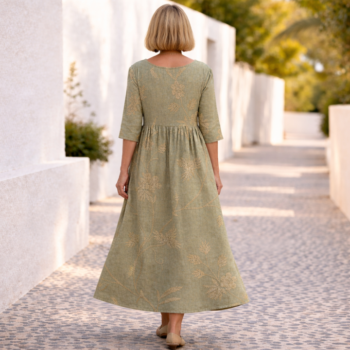 Susan | Elegant Comfort Midi Dress