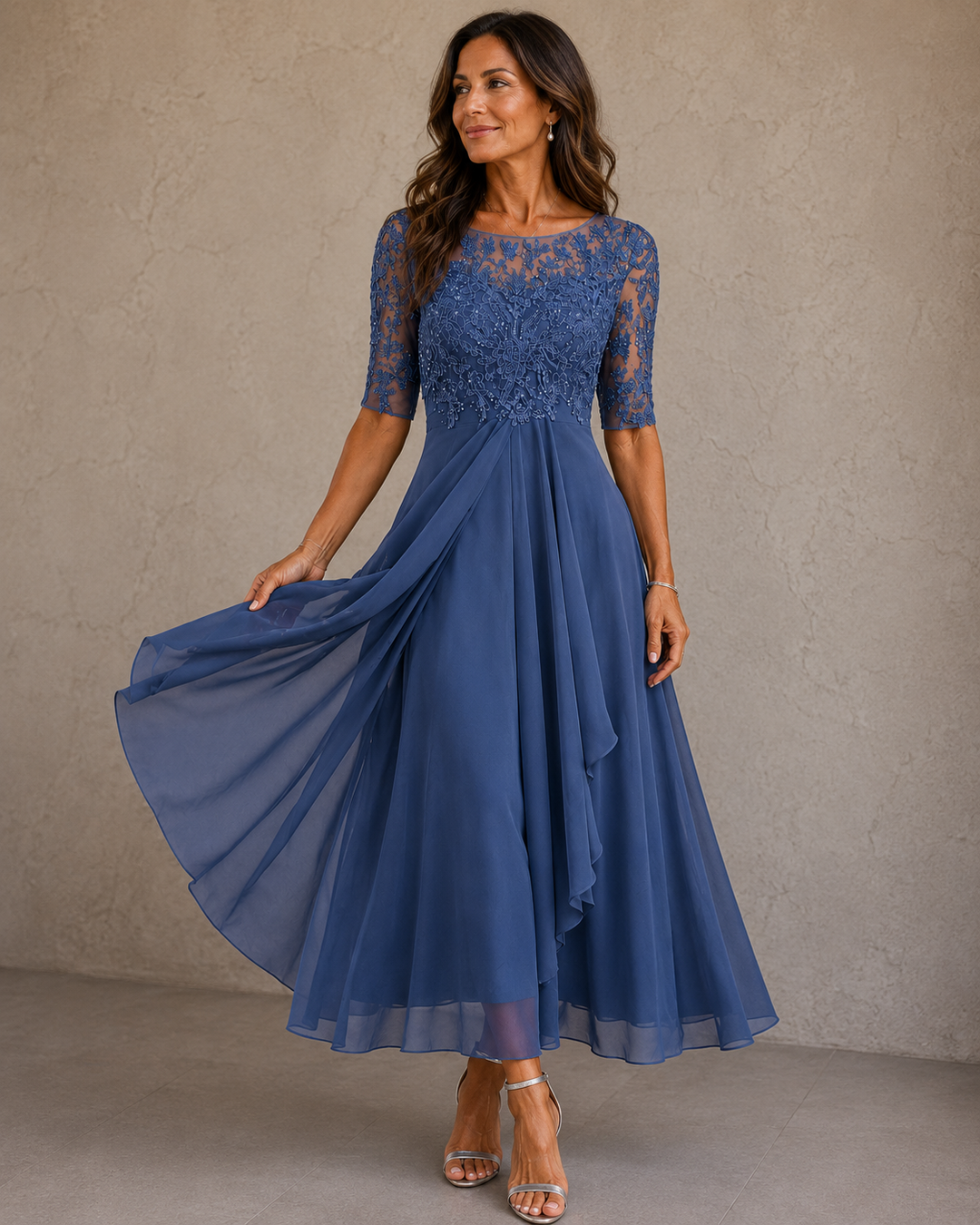 Evelyn | Lace Maxi Dress