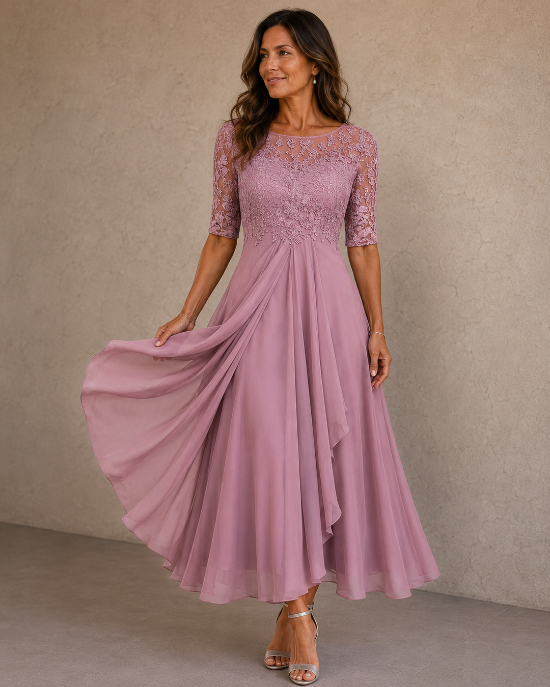 Evelyn | Lace Maxi Dress