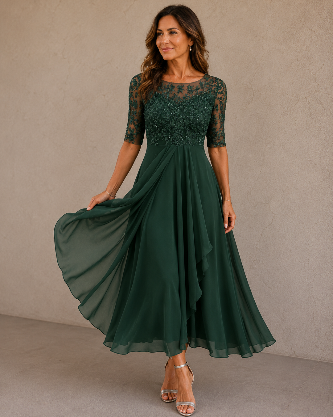 Evelyn | Lace Maxi Dress