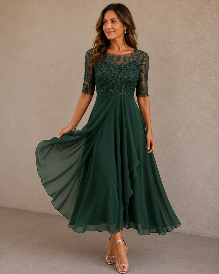 Evelyn | Lace Maxi Dress