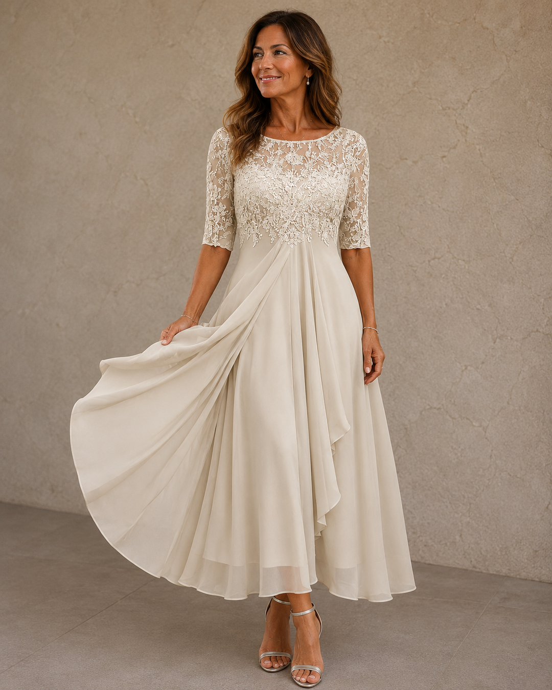 Evelyn | Lace Maxi Dress
