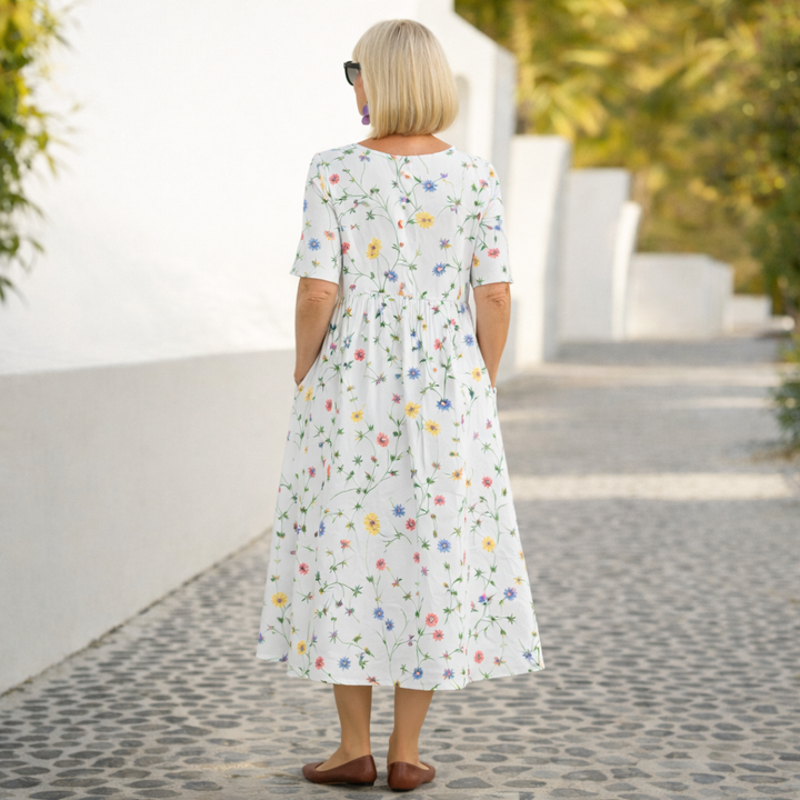 Robin | Elegant Comfort Midi Dress