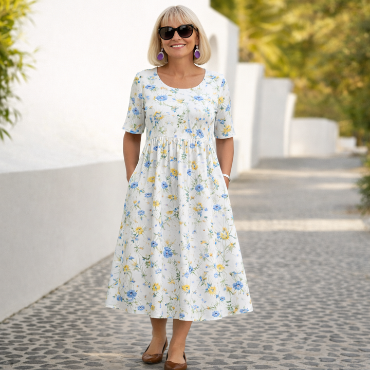 Robin | Elegant Comfort Midi Dress