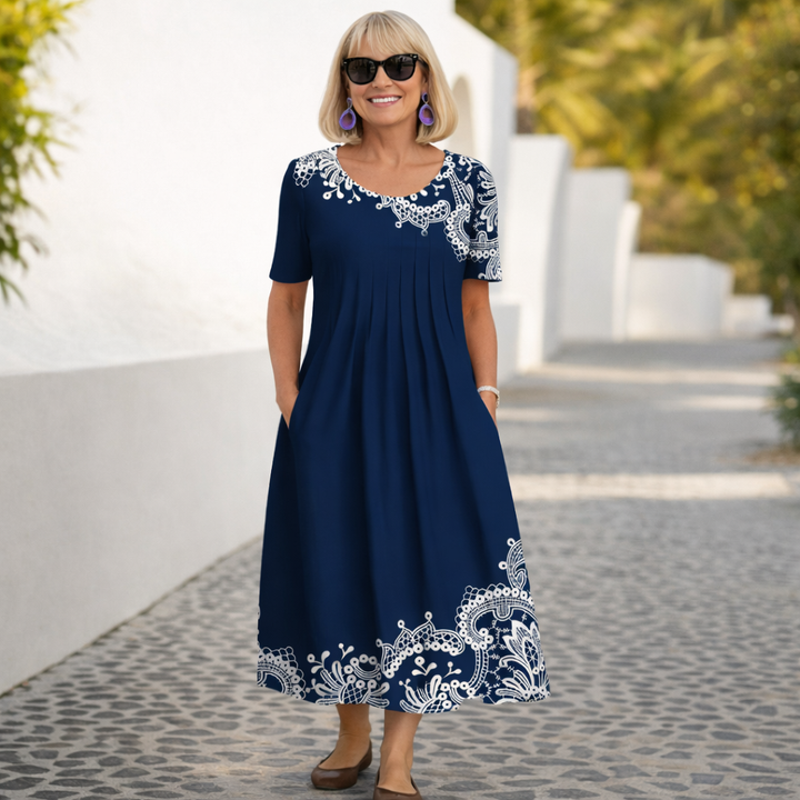 Robin | Elegant Comfort Midi Dress