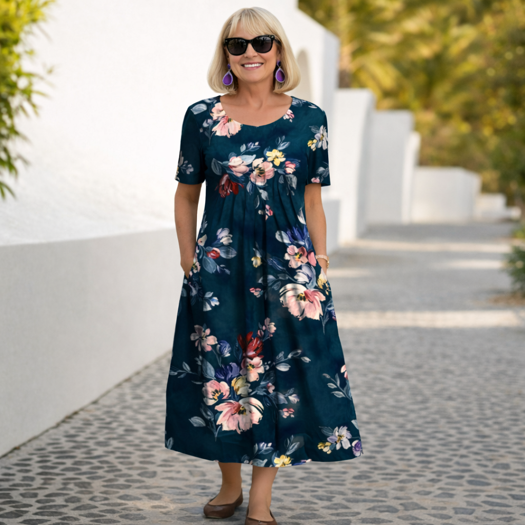 Robin | Elegant Comfort Midi Dress